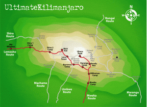 Lemosho and Northern Circuit Routes: